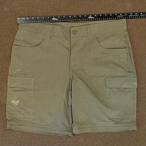 BSA Men's Cargo Uniform Shorts Olive Green Size 42